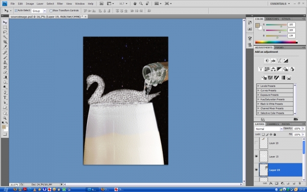 Creation of Swan : Step 9